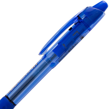 RSVP RT COLORS Retractable Ballpoint Pen, (1.0mm) Medium Line, Blue Barrel, Blue Ink (BK93CRC-C)