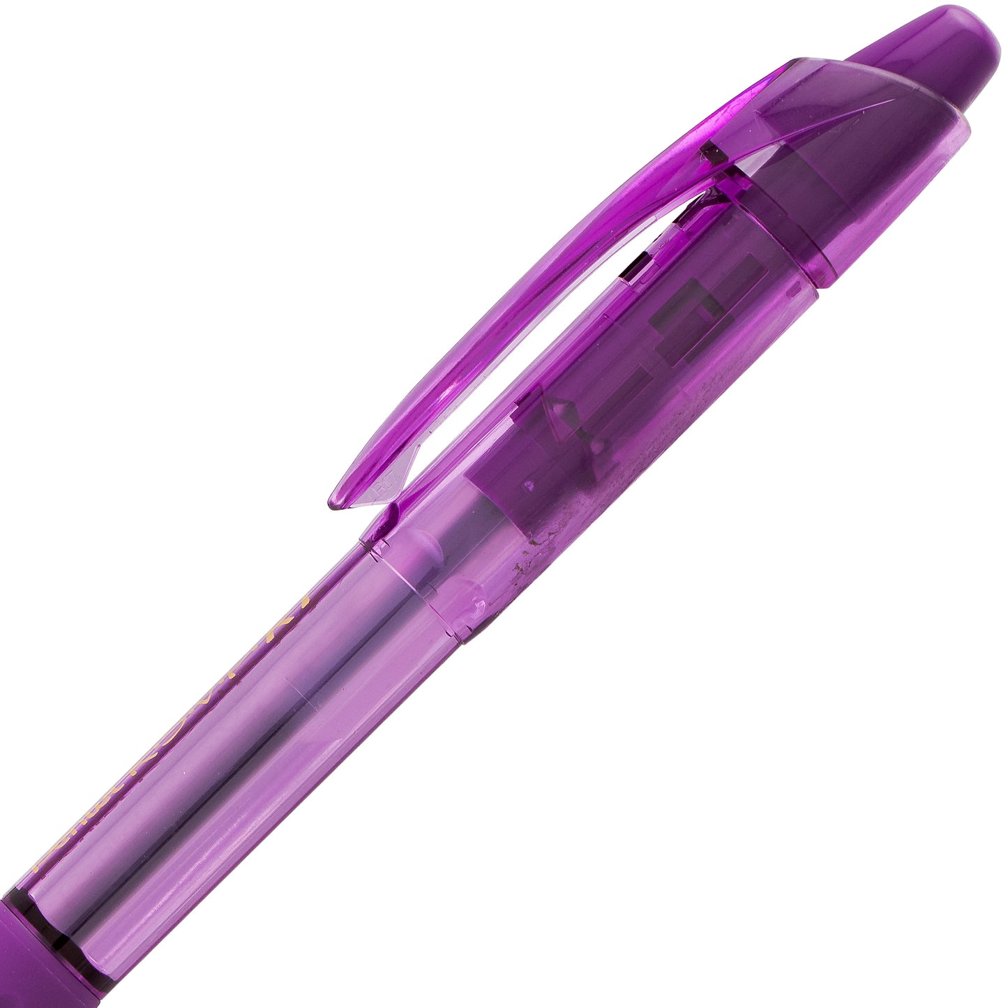 RSVP RT COLORS Retractable Ballpoint Pen, (1.0mm) Medium Line, Violet Barrel, Violet Ink (BK93CRV-V)