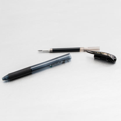 Pentel EnerGel-X Retractable Liquid Gel Pen, (0.7mm) Metal Tip, Black Ink (BL107-A)
