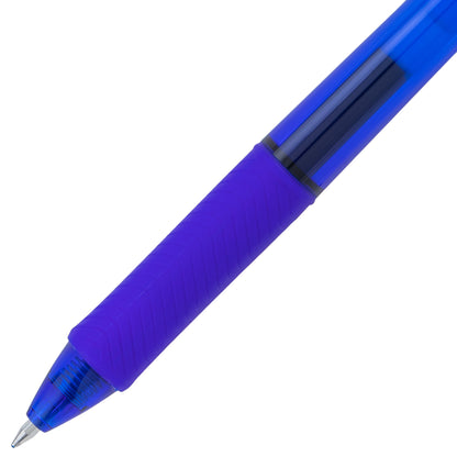 Pentel EnerGel-X Retractable Liquid Gel Pen, (0.7mm) Metal Tip, Medium Line, Blue Ink (BL107-C)