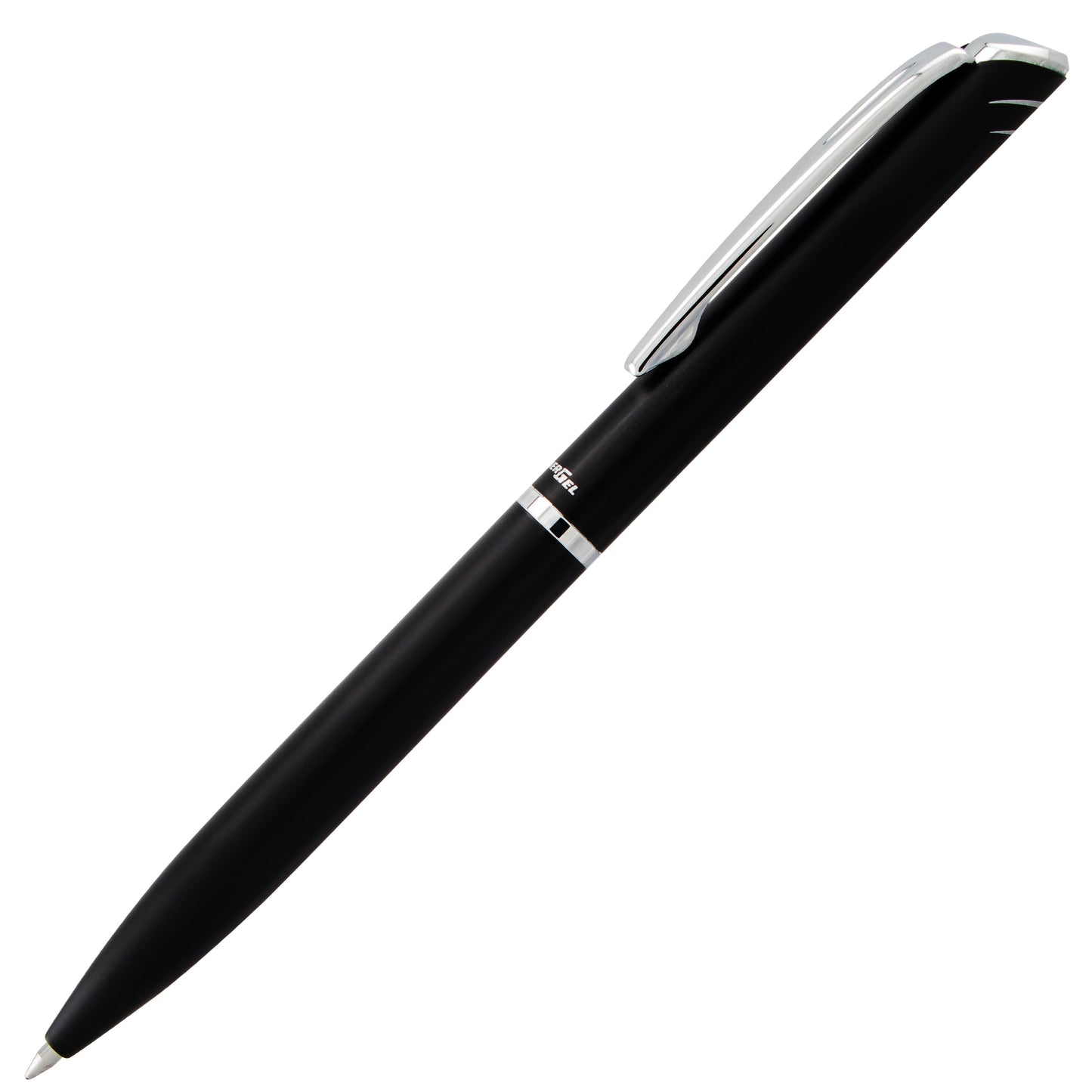 EnerGel Style Gel Pen, (0.7mm) Medium Line, Black barrel, Black Ink, Gift Box w/ Belly Band (BL2007AABX)