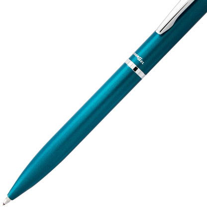 EnerGel Style Gel Pen, (0.7mm) Medium Line,Teal Blue barrel, Black Ink, Gift Box w/ Belly Band (BL2007SABX)