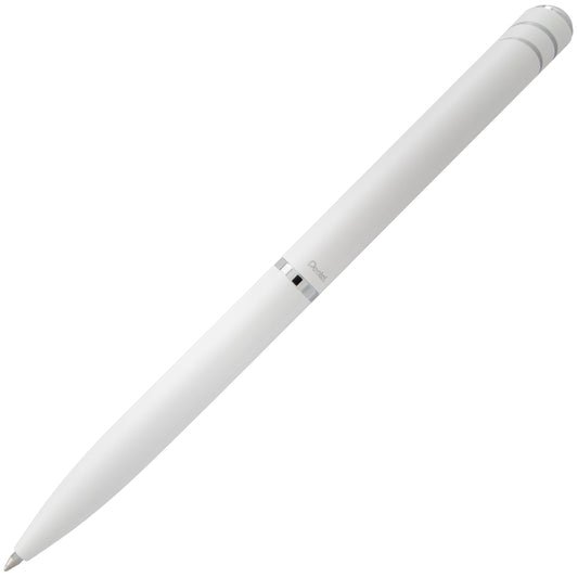 Pentel EnerGel Style Gel Pen, (0.7mm) Medium Line, White barrel, Black Ink, Gift Box w/ Belly Band (BL2007WABX), 24 Each