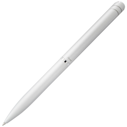 Pentel EnerGel Style Gel Pen, (0.7mm) Medium Line, Silver barrel, Black Ink, Gift Box w/ Belly Band (BL2007ZABX)