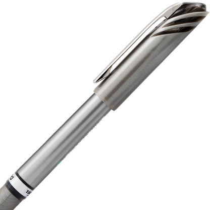 Pentel EnerGel NV Liquid Gel Pen, (0.7mm) Metal Tip, Medium Line Capped, Black Ink (BL27-A)