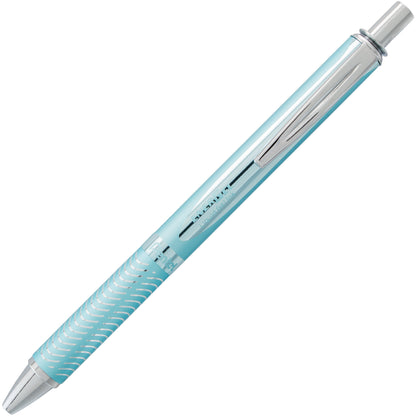 EnerGel Alloy Retractable Premium Liquid Gel Pen, (0.7mm) Aquamarine Barrel, Black Ink (BL407LS-A)