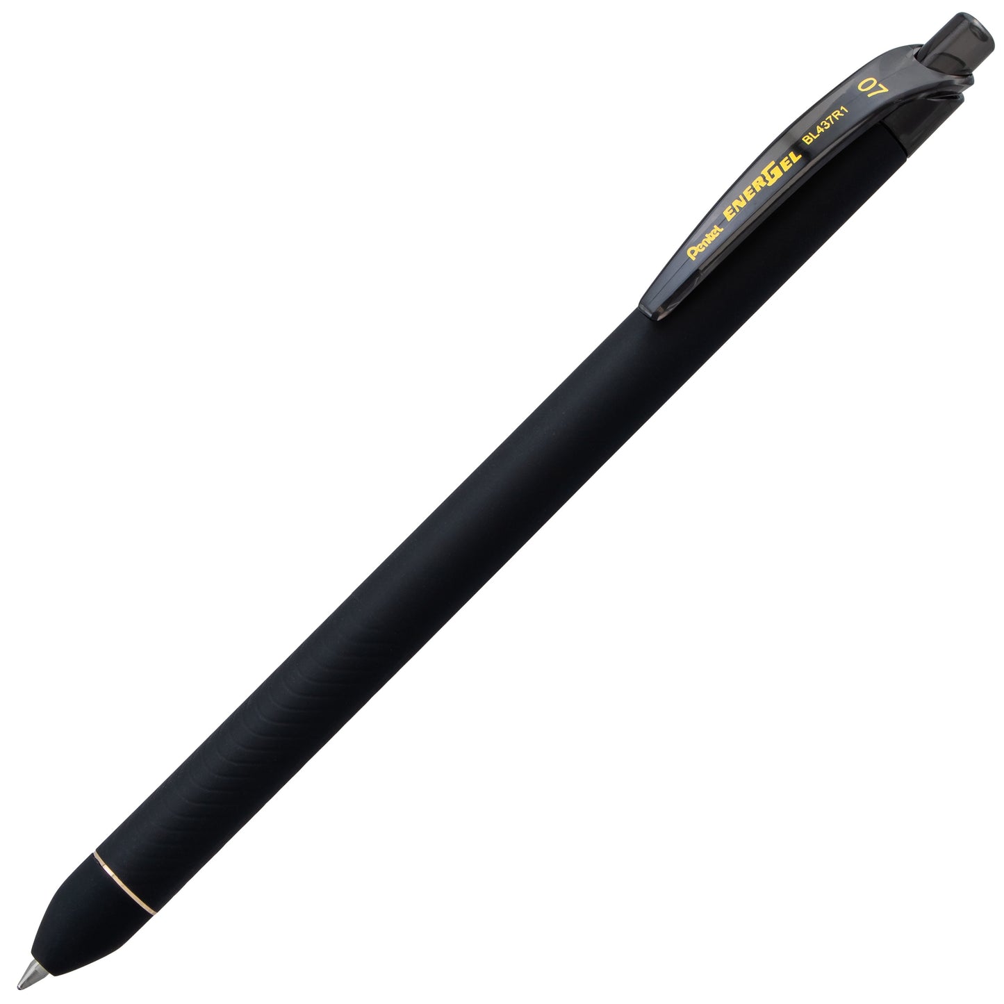 Pentel EnerGel Kuro Liquid Gel Pen, (0.7mm) Medium line, Black Ink, (BL437R1-A), 48 Dozen