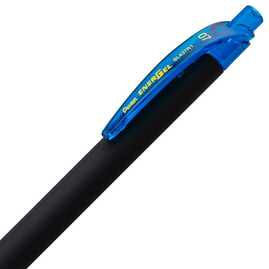 EnerGel Kuro Liquid Gel Pen, (0.7mm) Medium line, Sky Blue Ink (BL437R1-S)