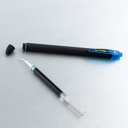 EnerGel Kuro Liquid Gel Pen, (0.7mm) Medium line, Sky Blue Ink (BL437R1-S)