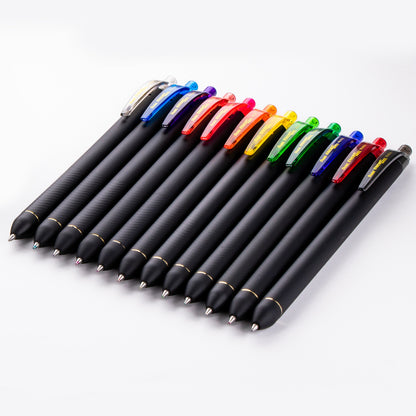 EnerGel Kuro Liquid Gel Pen, (0.7mm) Medium line, Assorted Ink, 24-pk (BL437R1PC24M)