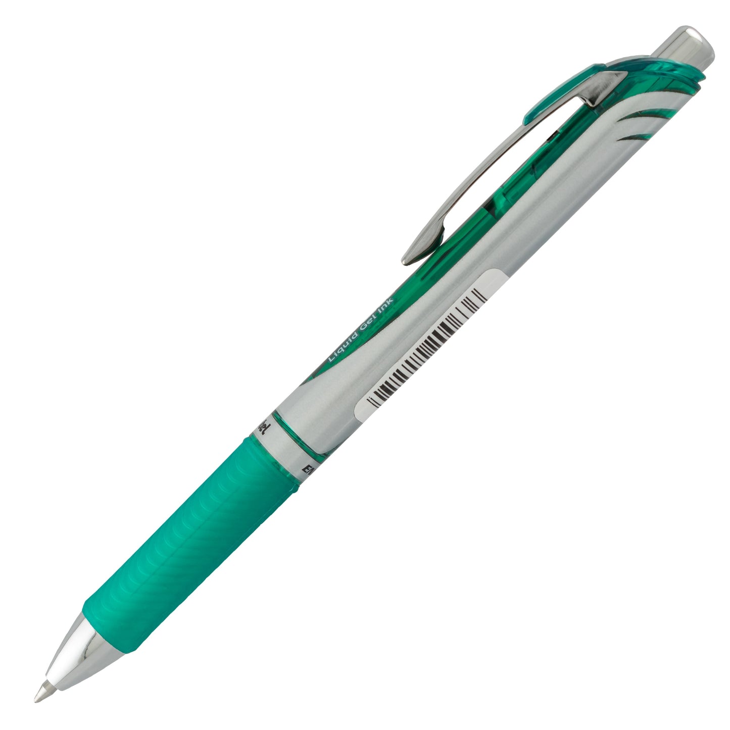 Pentel EnerGel RTX Retractable Liquid Gel Pen, (0.7mm) Metal Tip, Medium Line,Green Ink (BL77-D)