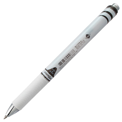 Pentel EnerGel Pearl Retractable Liquid Gel Pen, (0.7mm) Metal Tip, Medium Line, Black Accent, Black Ink (BL77PW-A), 48 Dozen