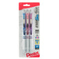 EnerGel Pearl Retractable Liquid Gel Pen, (0.7mm) Metal Tip, Medium Line,, Assorted Ink (C/P/V), 3-Pk (BL77WBP3M1)