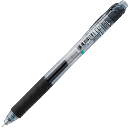 Pentel EnerGel-X Retractable Liquid Gel Pen, (0.5mm) Needle Tip, Fine Line, Black Ink (BLN105-A)
