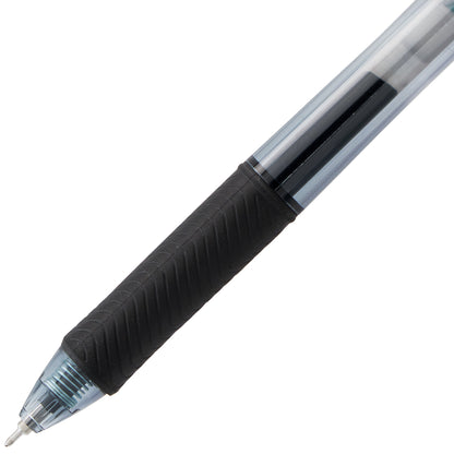 Pentel EnerGel-X Retractable Liquid Gel Pen, (0.5mm) Needle Tip, Fine Line, Black Ink (BLN105-A)
