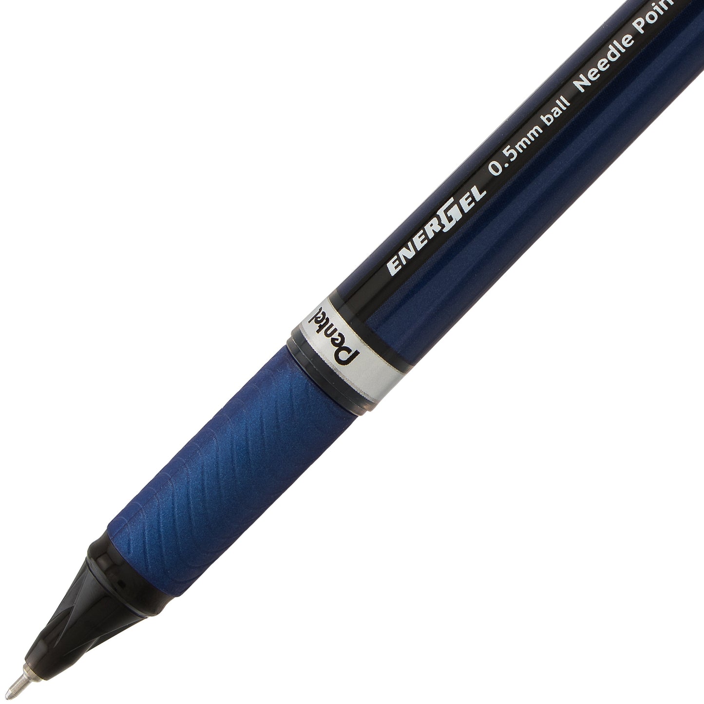 Pentel EnerGel NV Liquid Gel Pen, (0.5mm) Needle Tip, Fine Line Capped, Black Ink (BLN25-A), 48 Dozen