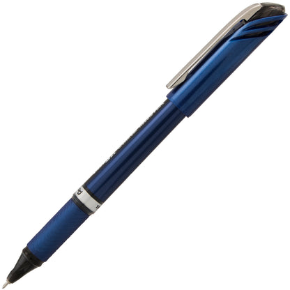Pentel EnerGel NV Liquid Gel Pen, (0.5mm) Needle Tip, Fine Line Capped, Black Ink (BLN25-A), 48 Dozen
