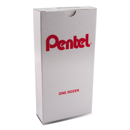 Pentel EnerGel RTX Retractable Liquid Gel Pen, (0.3mm) Needle Tip, Extra Fine Line, Red Ink (BLN73-B), 48 Dozen