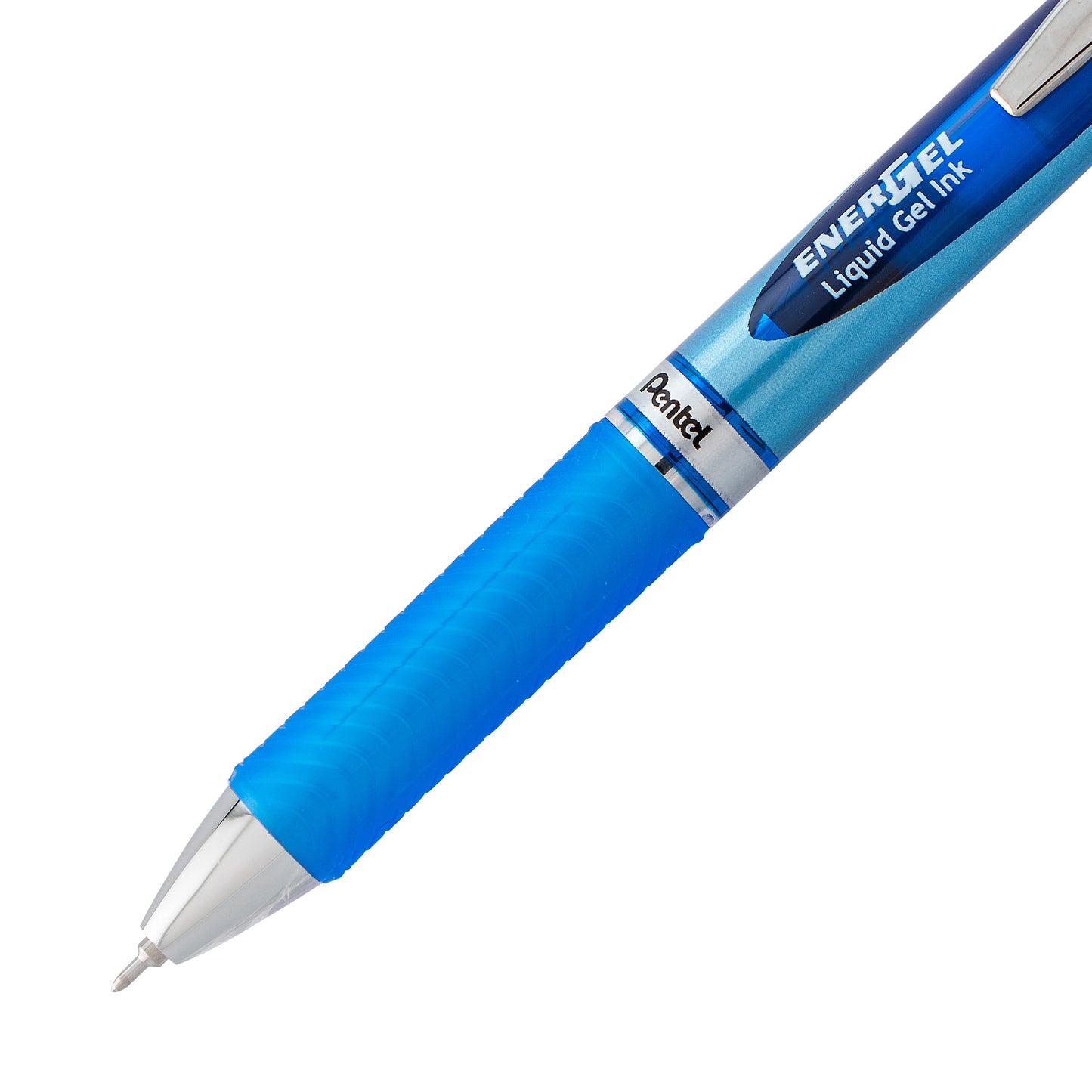 Pentel EnerGel RTX Retractable Liquid Gel Pen, (0.5mm) Needle Tip, Fine Line, Blue Ink (BLN75-C), 48 Dozen