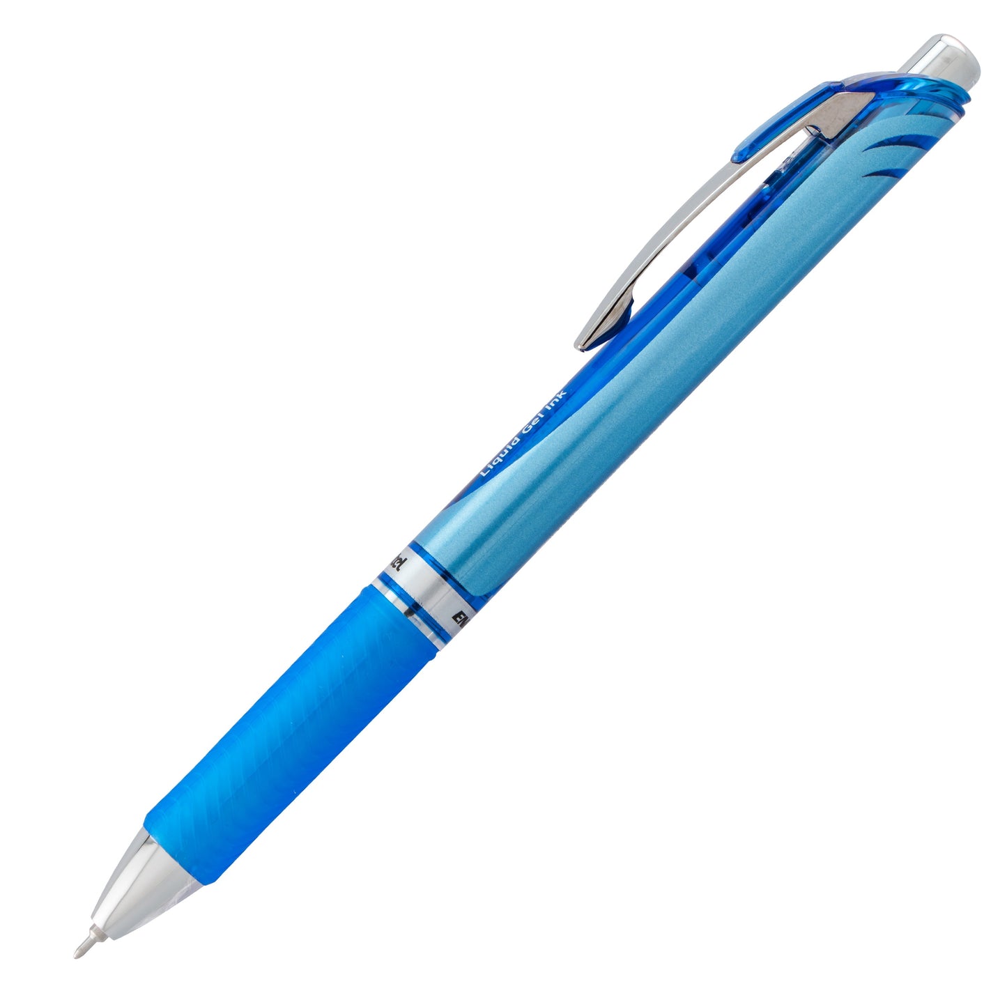Pentel EnerGel RTX Retractable Liquid Gel Pen, (0.5mm) Needle Tip, Fine Line, Blue Ink (BLN75-C), 48 Dozen