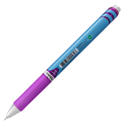 Pentel EnerGel RTX Retractable Liquid Gel Pen, (0.5mm) Needle Tip, Fine Line, Violet Ink (BLN75-V)
