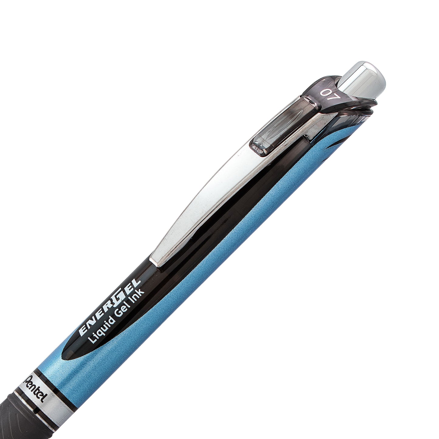 Pentel EnerGel RTX Retractable Liquid Gel Pen, (0.7mm) Needle Tip, Medium Line, Black Ink (BLN77-A)
