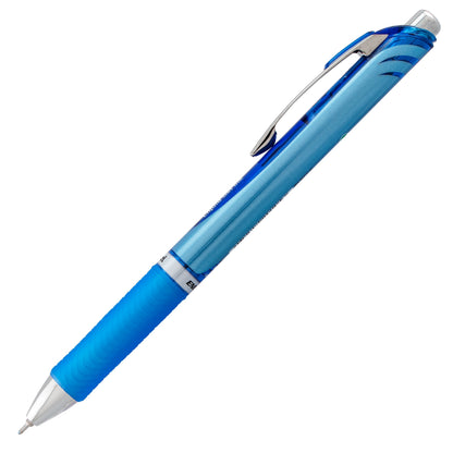 Pentel EnerGel RTX Retractable Liquid Gel Pen, (0.7mm) Needle Tip, Medium Line, Blue Ink (BLN77-C)