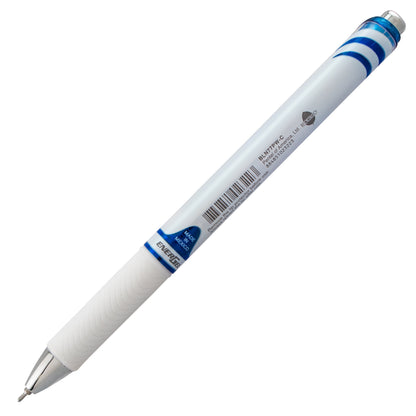 Pentel EnerGel Pearl Retractable Liquid Gel Pen, (0.7mm) Needle Tip, Medium Line, Blue Ink (BLN77PW-C)