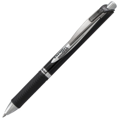 Pentel EnerGel PRO Permanent Gel Pen, (0.7mm) Medium Line, Black Ink (BLP77-A), 48 Dozen