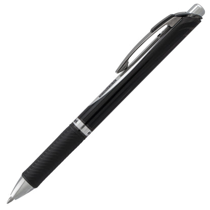 Pentel EnerGel PRO Permanent Gel Pen, (0.7mm) Medium Line, Black Ink (BLP77-A), 48 Dozen