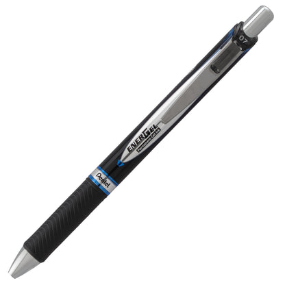 Pentel EnerGel PRO Permanent Gel Pen, (0.7mm) Medium Line, Blue Ink (BLP77-C), 48 Dozen