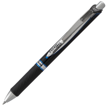 Pentel EnerGel PRO Permanent Gel Pen, (0.7mm) Medium Line, Blue Ink (BLP77-C), 48 Dozen