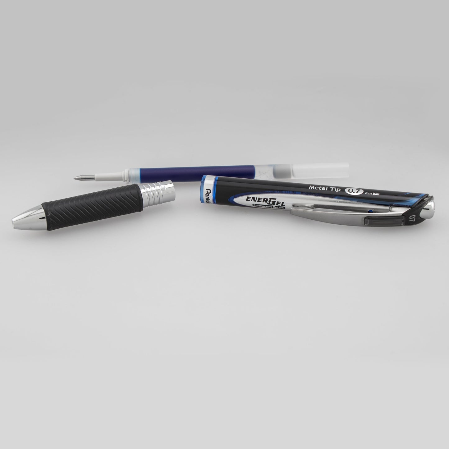 Pentel EnerGel PRO Permanent Gel Pen, (0.7mm) Medium Line, Blue Ink (BLP77-C), 48 Dozen