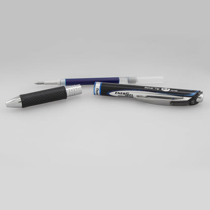 Pentel EnerGel PRO Permanent Gel Pen, (0.7mm) Medium Line, Blue Ink (BLP77-C), 48 Dozen