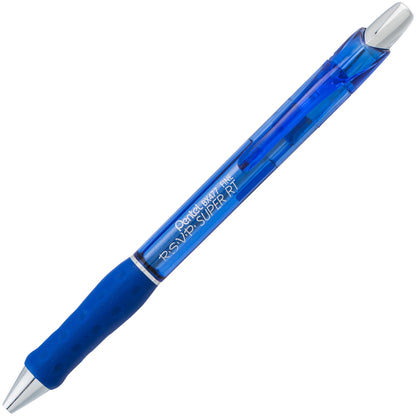 RSVP Super RT Ballpoint Pen, (0.7mm) Fine Line, Blue Ink (BX477-C)