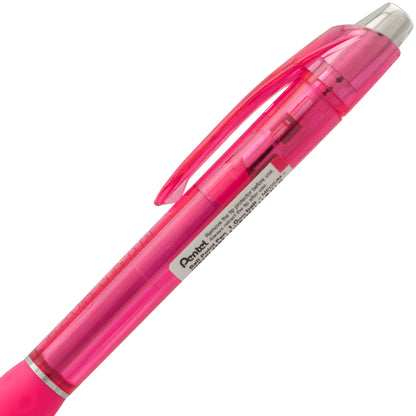 RSVP Super RT Ballpoint Pen, (1.0mm) Medium Line, Pink Ink (BX480-P)
