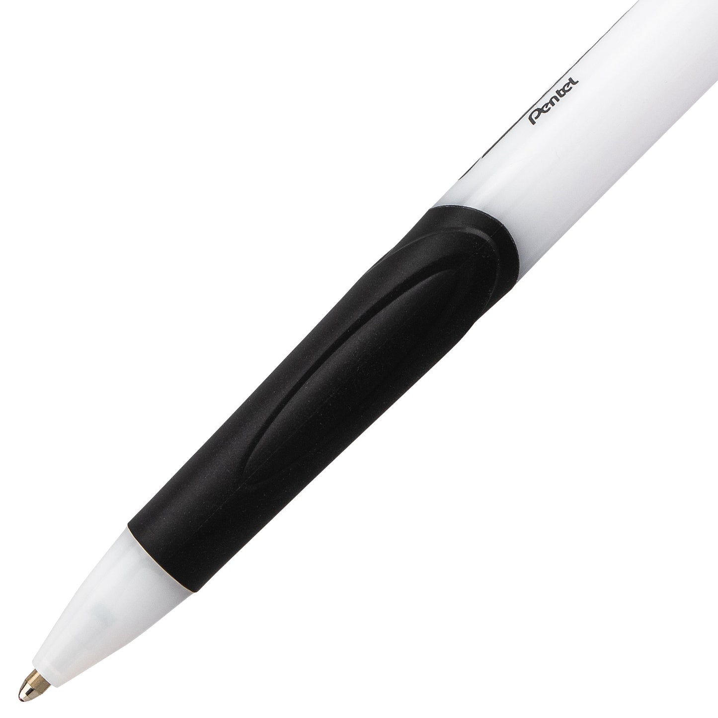 Pentel GlideWrite Ballpoint Pen with TechniFlo Ink, (1.0mm) Medium Line, Black (BX910-A)