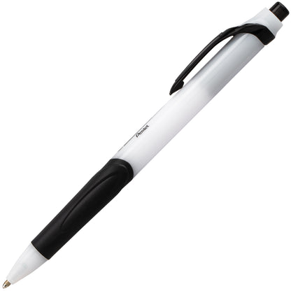 Pentel GlideWrite Ballpoint Pen with TechniFlo Ink, (1.0mm) Medium Line, Black (BX910-A)