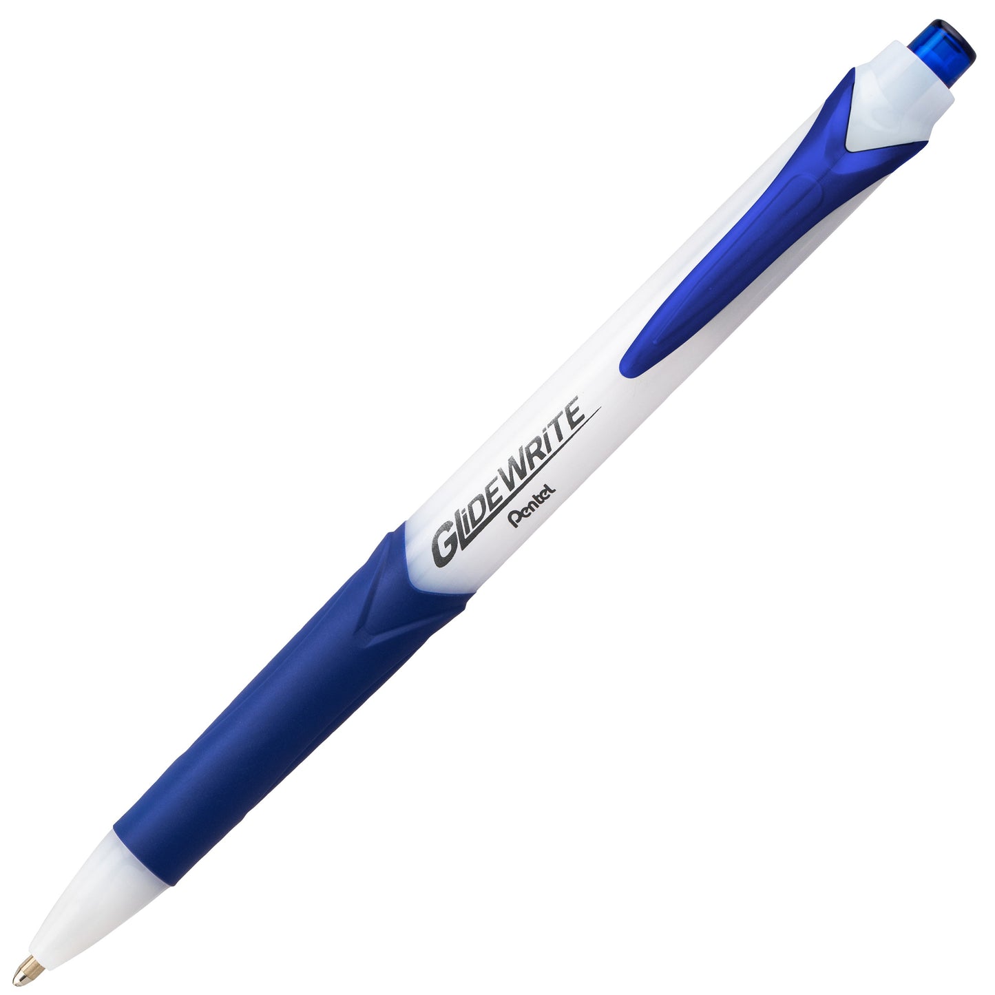 GlideWrite Ballpoint Pen with TechniFlo Ink, (1.0mm) Medium Line, Blue (BX910-C)