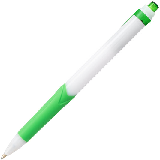 GlideWrite Ballpoint Pen with TechniFlo Ink, (1.0mm) Medium Line, Lime Green Ink (BX910-K)