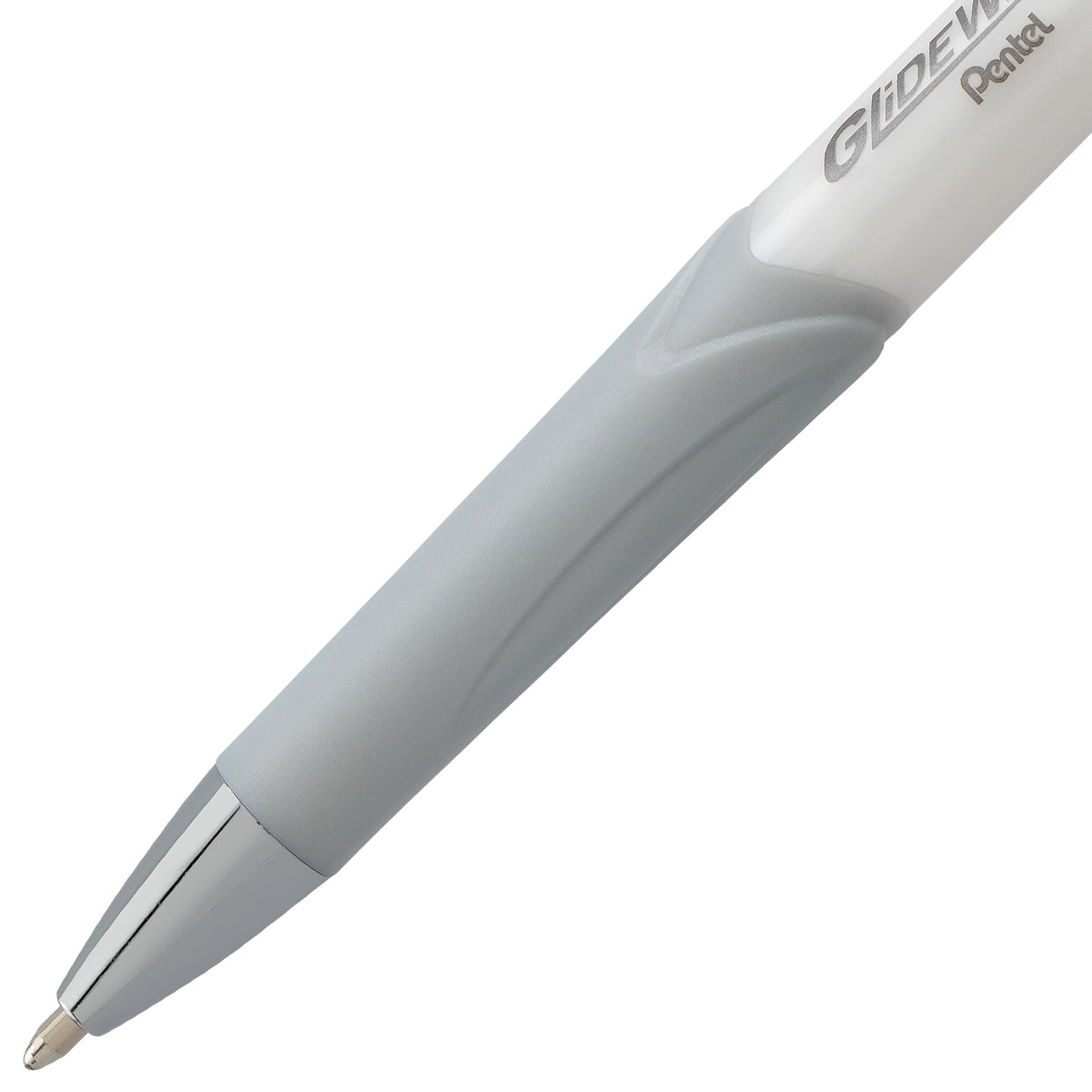 GlideWrite Signature Ballpoint Pen Pearl White Barrel, (1.0mm) Medium line, Green Ink (BX930W-D)