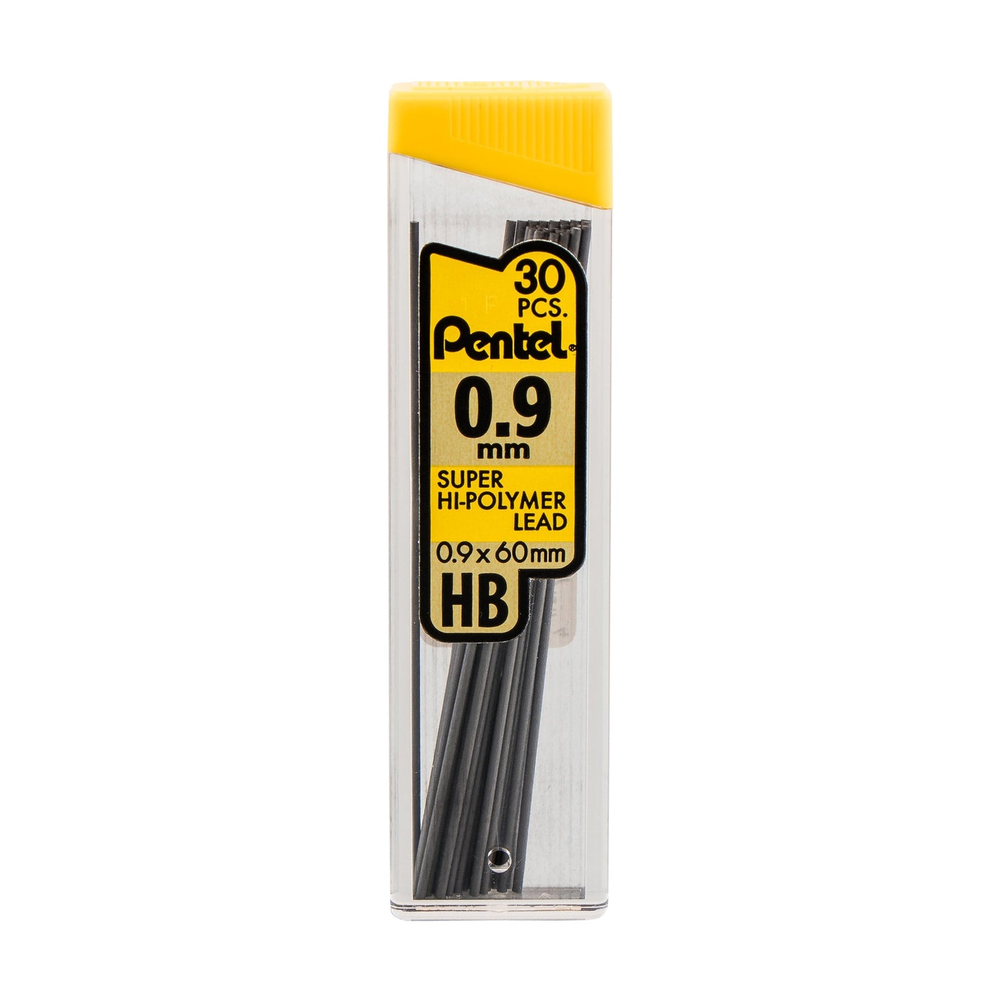 Pentel Super Hi-Polymer Lead Refill (0.9mm) Thick, HB, 30 pcs/Tube (C29-HB), 36 Dozen