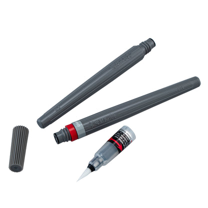 Pentel Arts Color Brush Pigment Refills, Black Ink, 2-Pk (FRPBP2A)