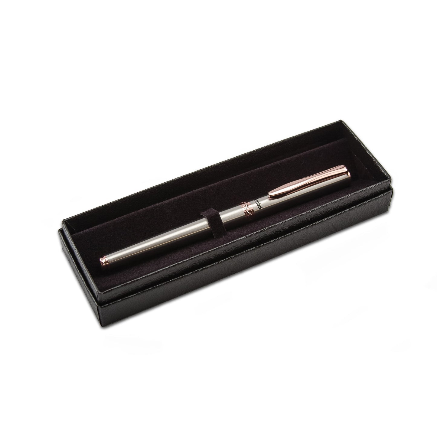 Pentel Libretto EnerGel Liquid Gel Pen, (0.7mm) Rose Gold Barrel, Black Ink (K600PG-A)