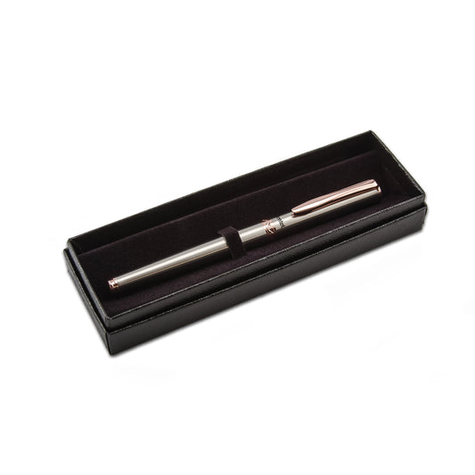 Pentel Libretto EnerGel Liquid Gel Pen, (0.7mm) Rose Gold Barrel, Black Ink (K600PG-A)