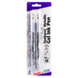 Pentel Arts Sunburst Metallic Gel Pen, Medium Line, Permanent, Silver Ink 2-Pk (K908BP2Z)