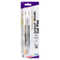 Pentel Arts Sunburst Metallic Gel Pen, Medium Line, Permanent, Gold & Silver Ink 2-Pk (K908BPXZ)