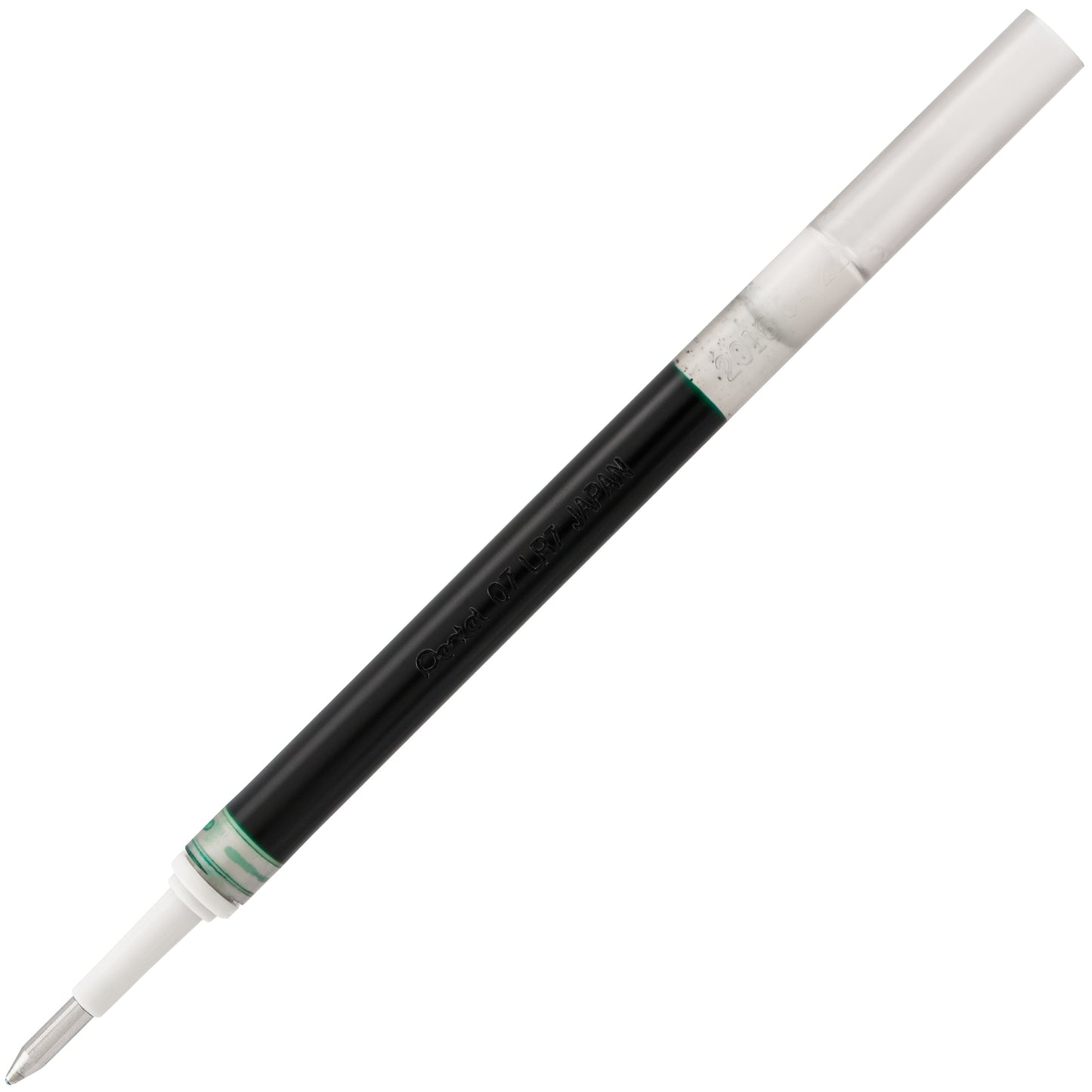 Pentel Refill Ink - For EnerGel Gel Pen, 0.7mm Metal Tip, Medium, Green Ink (LR7-D)