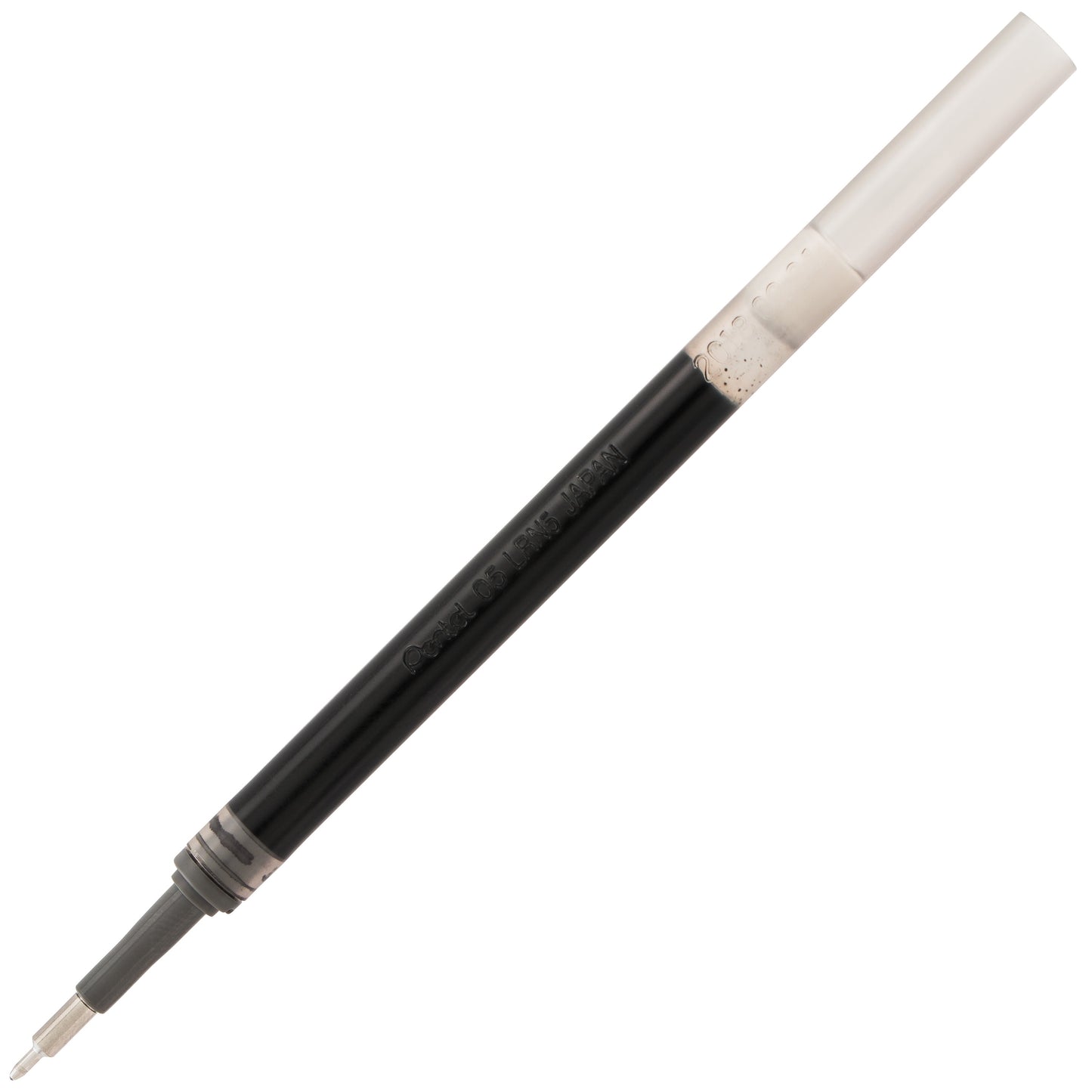 Pentel Refill Ink - For EnerGel Gel Pen, 0.5mm Needle Tip, Fine, Black Ink (LRN5-A)