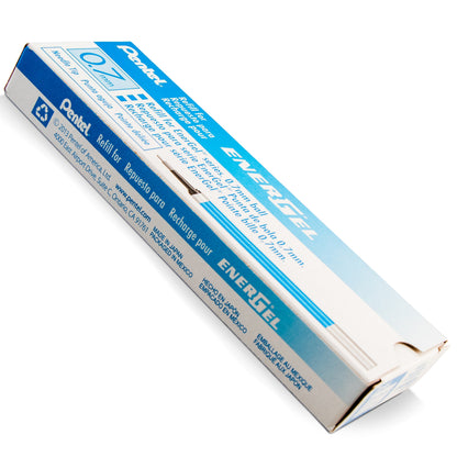 Pentel Refill Ink - For EnerGel Gel Pen 0.7mm Needle Tip, Medium, Blue Ink (LRN7-C)